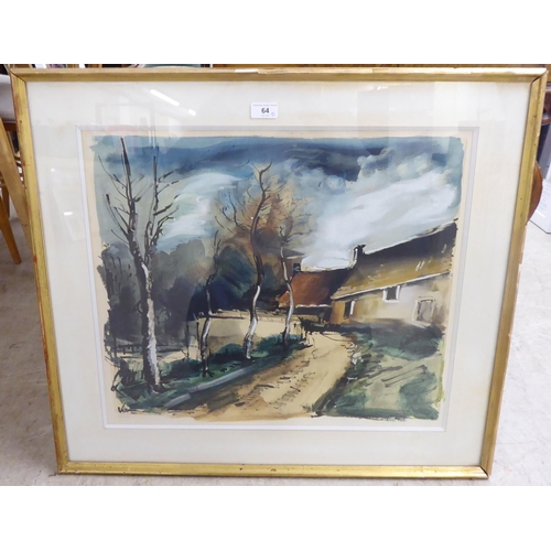 64 - After Maurice De Vlaminck - 'Le Hameau Pres De Verneuil'  Limited Edition 57/250 print  19... 