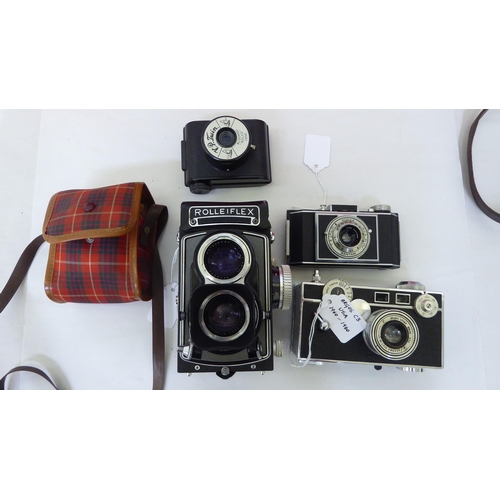 205 - Photographic equipment and accessories: to include a Rolleiflex Synchro Compur camera