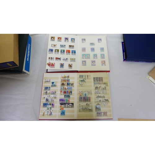 4 - Uncollated albums of First Day covers, mint and presentation packs