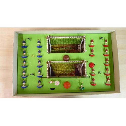 120 - Subbuteo model toys and accessories: to include Table Soccer Club Edition; and Table Cricket
