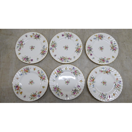 13 - Minton china Marlow pattern tableware