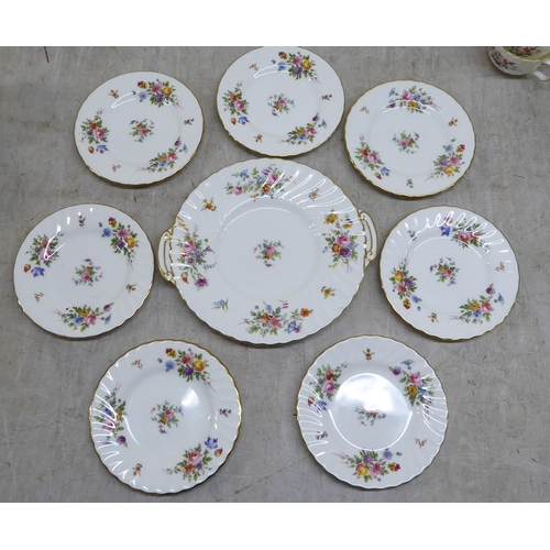 13 - Minton china Marlow pattern tableware