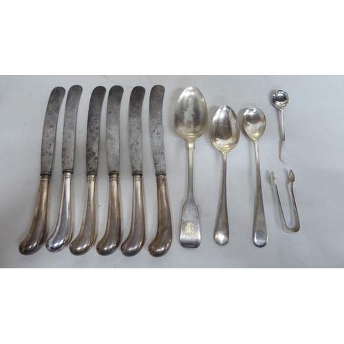 18 - Mainly silver plated tableware: to include a four piece tea set