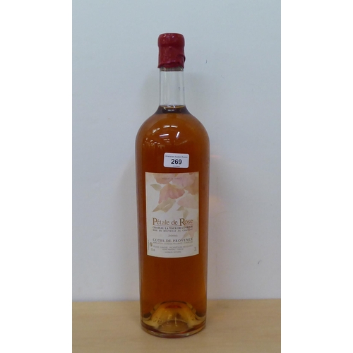 269 - A double magnum of Petale de Rose 2006 Chateau La Tour L'eveque wine