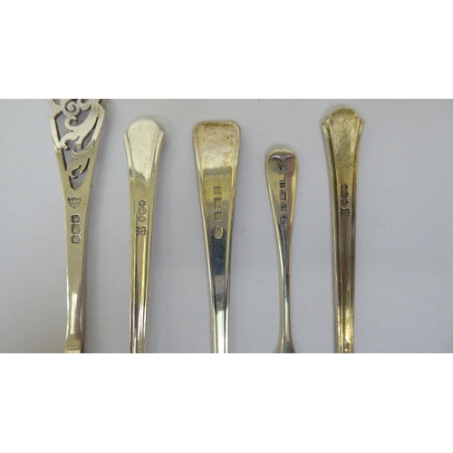 295 - Loaded silver items, mainly flatware  mixed marks