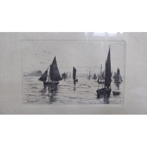 31 - Two Victorian monochrome prints 'Liverpool Docks'  6