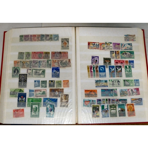 375 - Uncollated 19th/20thC used and unused postage stamps, some First Day covers: to include used GB Penn... 