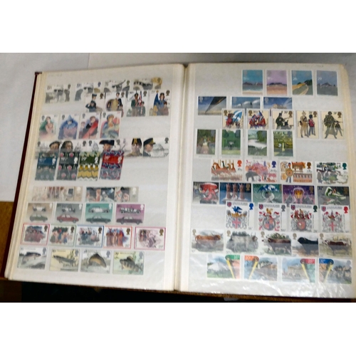 375 - Uncollated 19th/20thC used and unused postage stamps, some First Day covers: to include used GB Penn... 