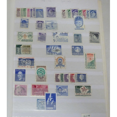 375 - Uncollated 19th/20thC used and unused postage stamps, some First Day covers: to include used GB Penn... 