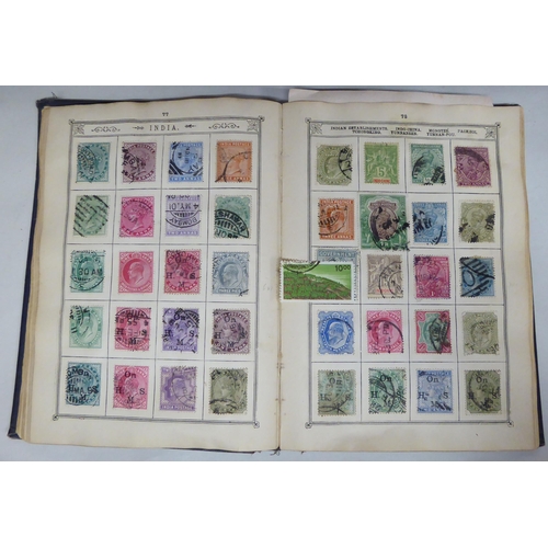 375 - Uncollated 19th/20thC used and unused postage stamps, some First Day covers: to include used GB Penn... 