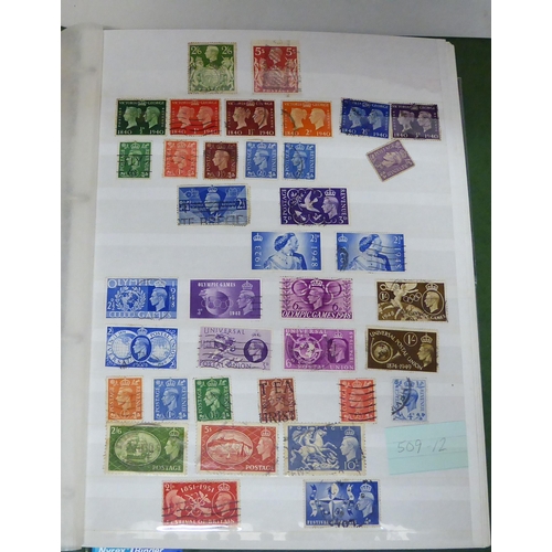 375 - Uncollated 19th/20thC used and unused postage stamps, some First Day covers: to include used GB Penn... 