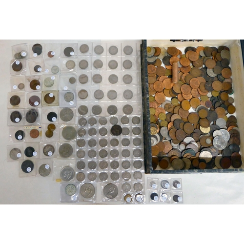 376 - Uncollated British pre-decimal coins: to include a pre-1921 Florin