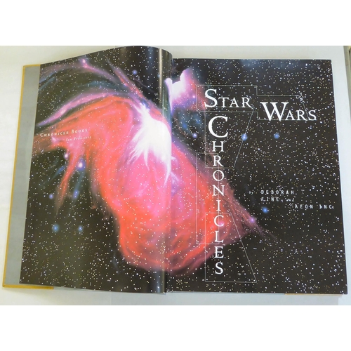 385 - Book: 'Star Wars Chronicles' by Deborah Fine and Aeon Inc  sleeved & boxed