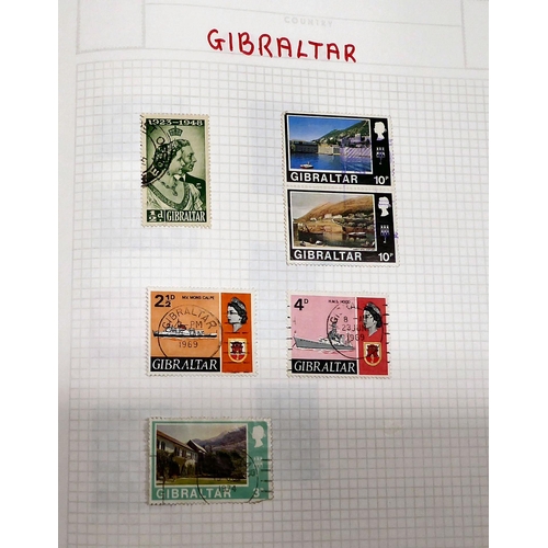 50 - Uncollated, mainly used postage stamps: to include British, European and other issues