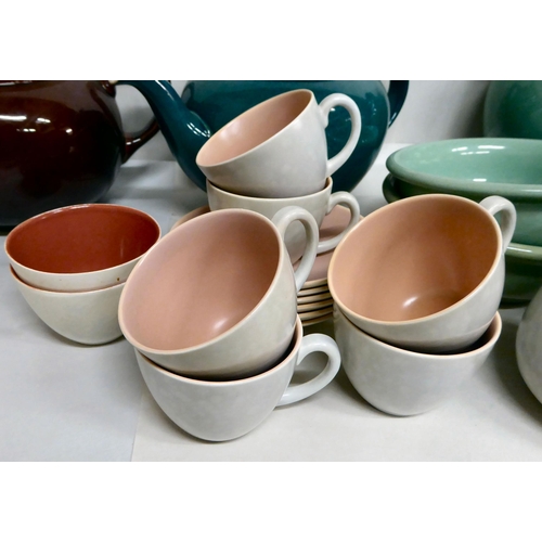 62 - Ceramic tableware: to include examples by Denby, Poole and Royal Doulton  various patterns