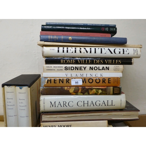 95 - Books: mainly Fine Art and sculpture reference