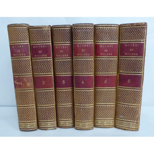 98 - Books: 'Oeuvres de Moliere' dated 1804, in six volumes