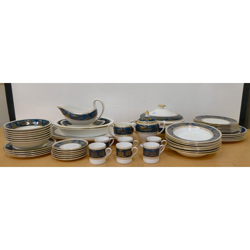 132 - Wedgwood bone china Columbia pattern tableware