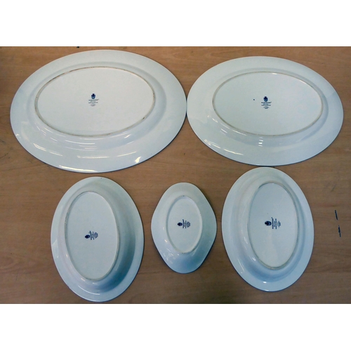 132 - Wedgwood bone china Columbia pattern tableware