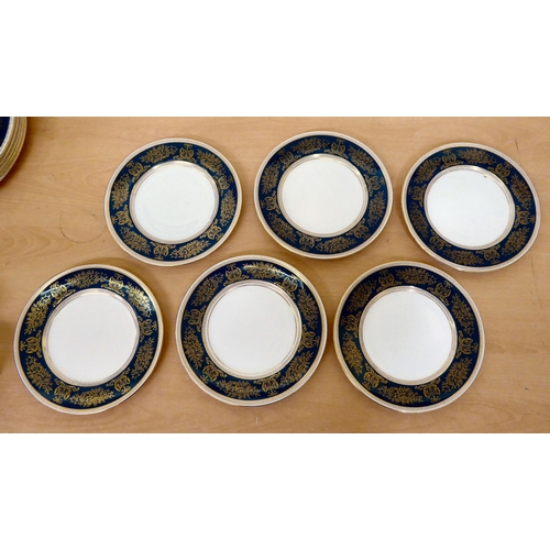 132 - Wedgwood bone china Columbia pattern tableware