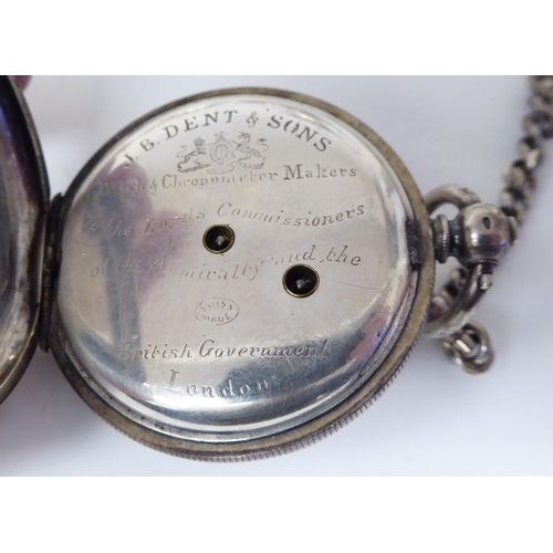 215 - Silver and white metal items: to include a pocket watch; and a pedestal bowl  mixed marks; and ... 