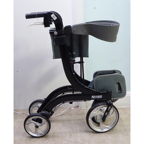 261 - A Nitro walking aid/folding seat