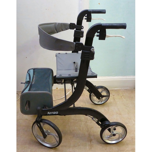 261 - A Nitro walking aid/folding seat