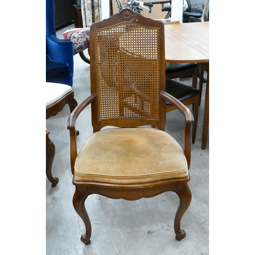 267 - A modern French inspired mahogany centre table, raised on cabriole legs  29