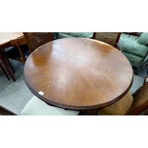 267 - A modern French inspired mahogany centre table, raised on cabriole legs  29