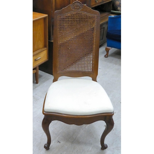 267 - A modern French inspired mahogany centre table, raised on cabriole legs  29