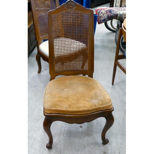 267 - A modern French inspired mahogany centre table, raised on cabriole legs  29