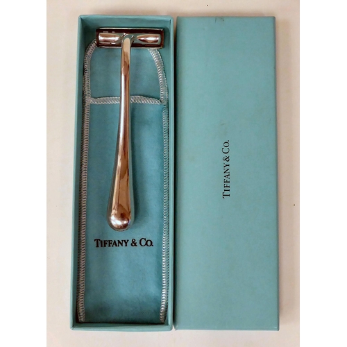 361 - A Tiffany & Co 925 silver razor, designed by Elsa Peretti  boxed