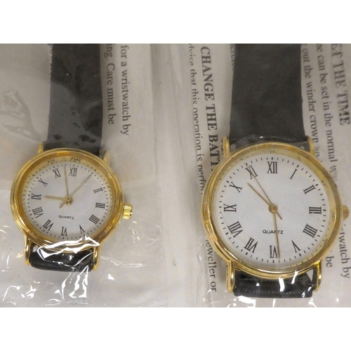 11 - Jewellery and watches: to include a Sekonda gold plated, manual wind watch, faced by an Arabic dial