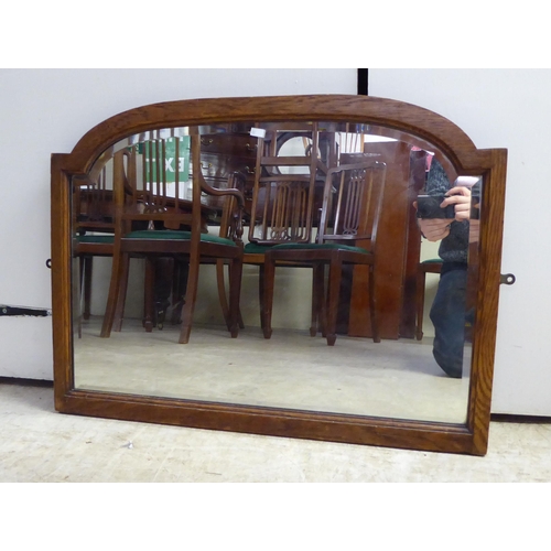 287 - Four dissimilar, circa 1900-1930s mirrors  variously framed  largest 20