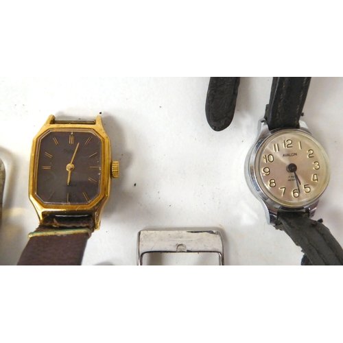 372 - Wristwatches  variously cased and strapped