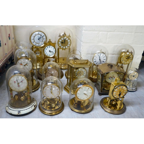 388 - Clock makers/repairers spares and repairs for mainly brass Anniversary style mantel clocks