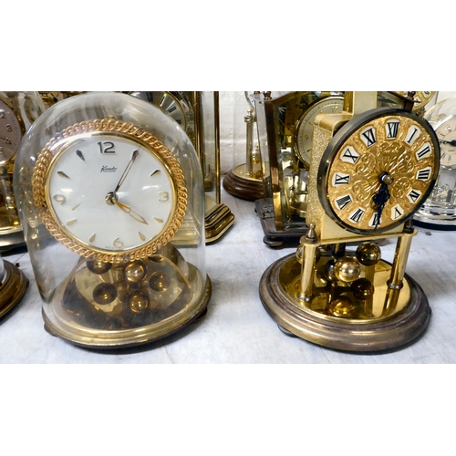 388 - Clock makers/repairers spares and repairs for mainly brass Anniversary style mantel clocks