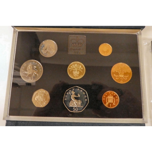 6 - Proof collector's coins: to include a 1984 set