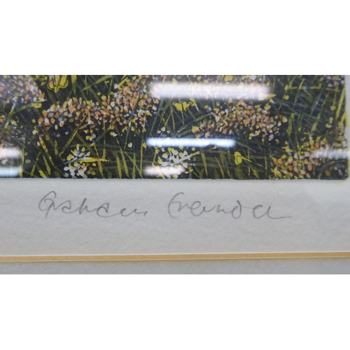 62 - After Graham Everden - 'Water Meadow'  Limited Edition 121/250; and 'Three Oaks'  Limited ... 