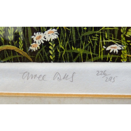 62 - After Graham Everden - 'Water Meadow'  Limited Edition 121/250; and 'Three Oaks'  Limited ... 