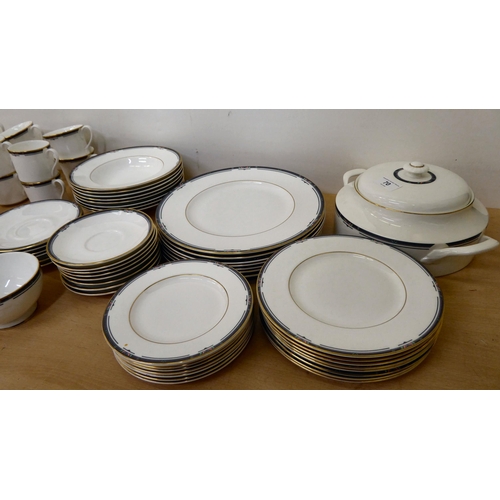 70 - Royal Doulton fine bone china Musicale pattern tableware