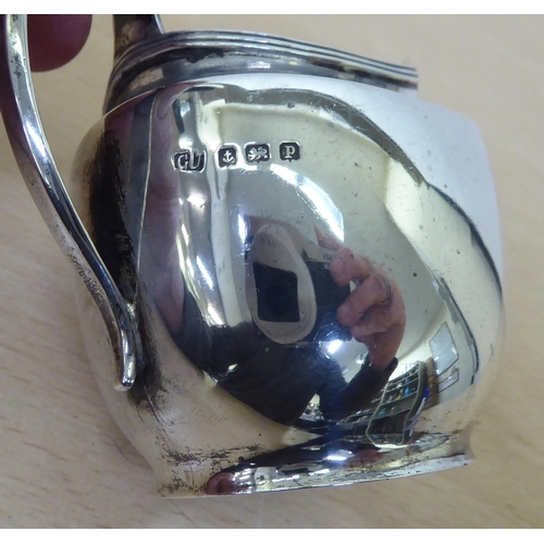 82 - Silver items: to include a late Victorian Christening tankard  Birmingham 1885  (gross wei... 