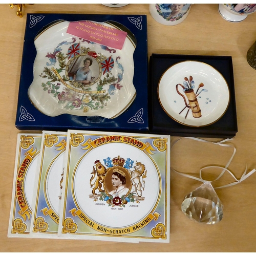 37 - Ceramics and collectables: to include Royal commemorative china bells 