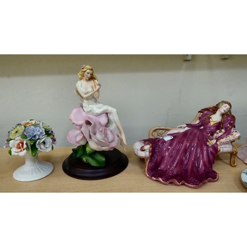 59 - Ceramics: to include a Franklin Mint china figure 'Sleeping Beauty'  6