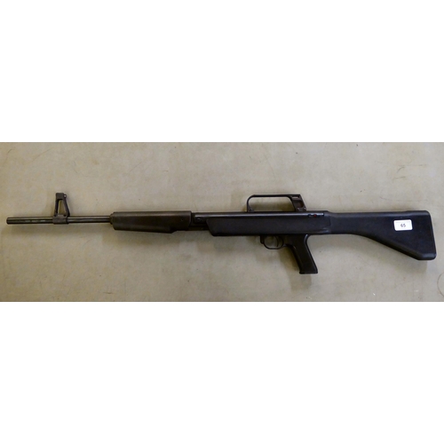 65 - A Winston spring loaded 1.77 air rifle, serial no.ZC952