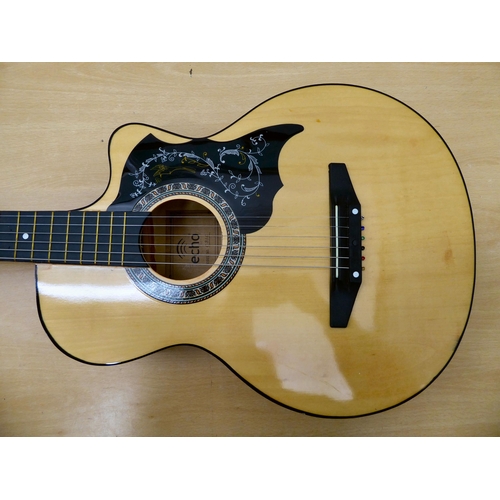 95 - A Echo six string accoustic guitar  model no. C81C