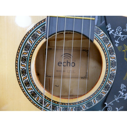 95 - A Echo six string accoustic guitar  model no. C81C