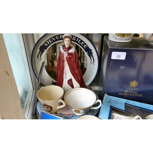 25 - Royal themed collectables: to include ceramics and ephemera