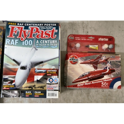 45 - Aircraft related collectables: to include 'Fly Past' magazines