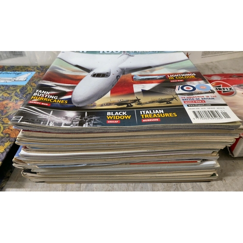 45 - Aircraft related collectables: to include 'Fly Past' magazines